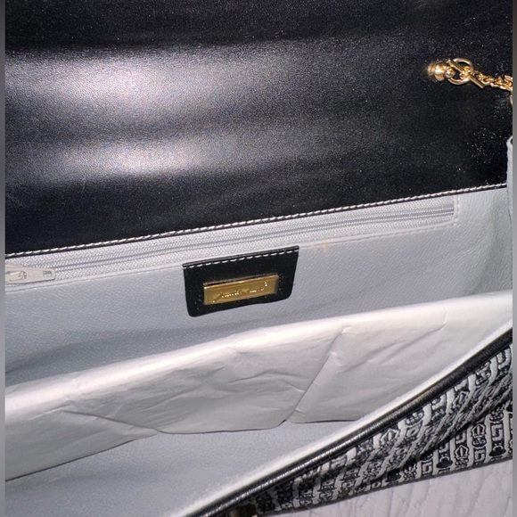 New vintage Judith Leiber large jaquered clutch fabric - Picture 11 of 12